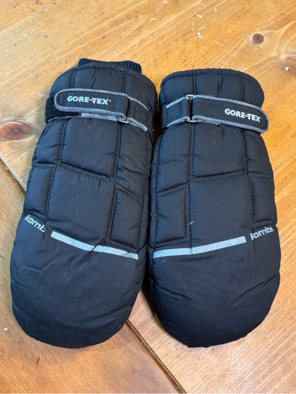 Kombi mens gore-tex waterproof insulated mittens black M